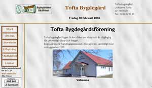 Tofta Bygdegård